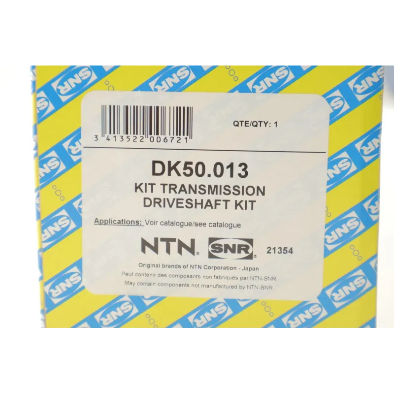 Піввісь задня SNR DK50.013 для BMW 3 (E36/E46) 1990-2005, 620 мм (+ABS)