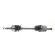 Піввісь передня ліва SNR DK53.027 для Opel Corsa C 1.0/1.2 16V 2000-2009 (+ABS) 22x22x584 мм