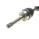 Піввісь (передня) Mitsubishi L200 92-07/Pajero 90-06 (L) (28x25x616)