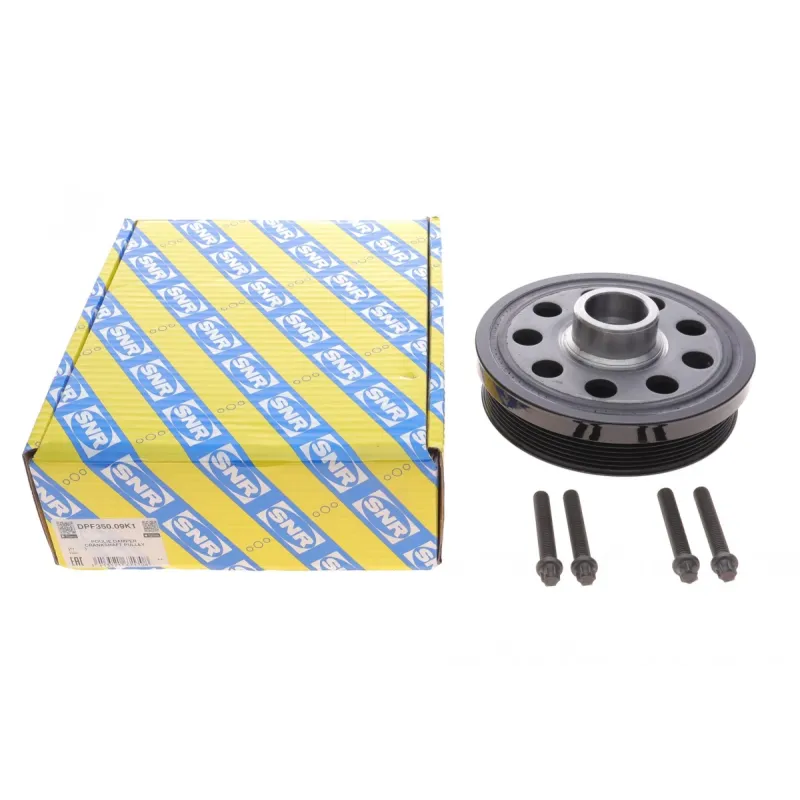 Шків колінвалу SNR DPF350.09K1 для BMW 1 (E81/E87) 2.0D, 3 (E90/E91) 2.0D, X1 (E84) 2.0D, X3 (E83) 2.0D, діаметр 182 мм