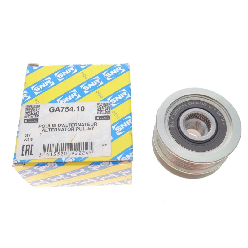 Шків генератора VW T5 1.9/2.5 TDI/Caddy 1.4/1.6i/1.9 TDI 95-09