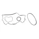 Комплект ременя генератора SNR KA859.72 для Citroen C3/C4, Peugeot 208/308 1.2 THP