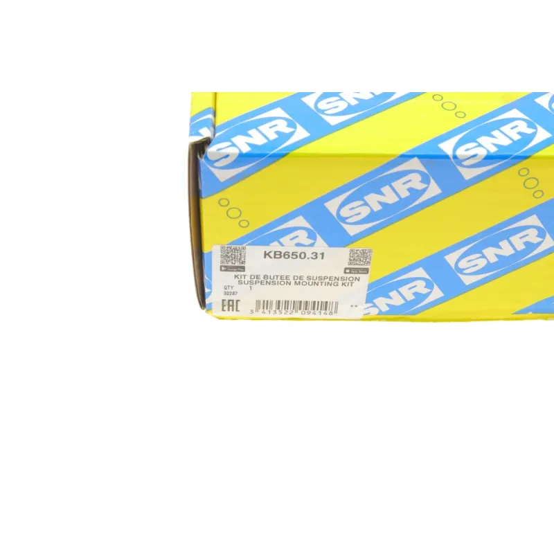 Подушка амортизатора переднього SNR KB650.31 з підшипником для BMW 1 (F20/F21) 2011-2019, 3 (F30/F80) 2012-2019