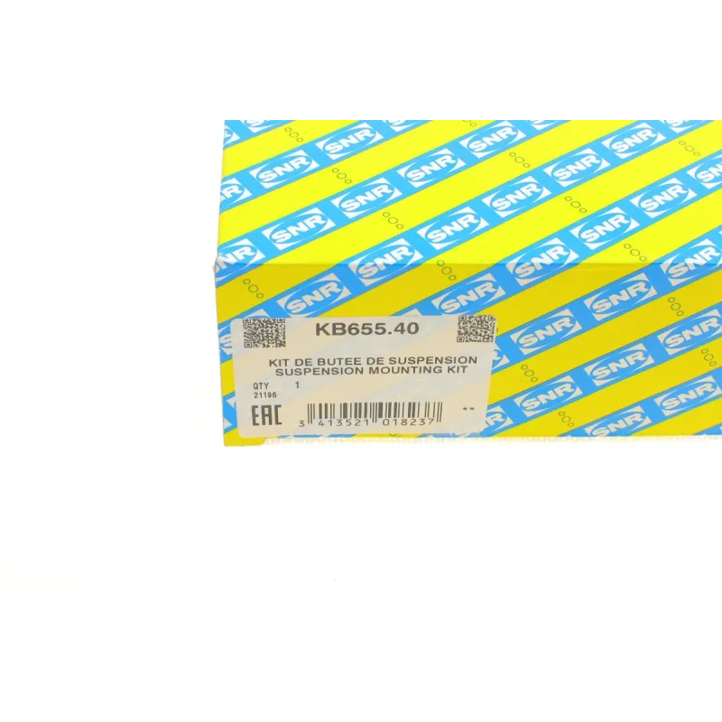 Подушка амортизатора переднього SNR KB655.40 з підшипником для Renault Clio III/IV, Captur, Zoe