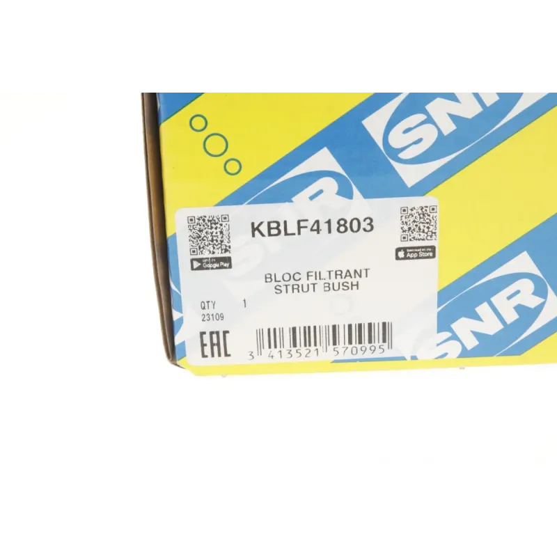 Подушка амортизатора переднього SNR KBLF41803 для Volkswagen T5 Multivan 2003-2009, 154x96 мм