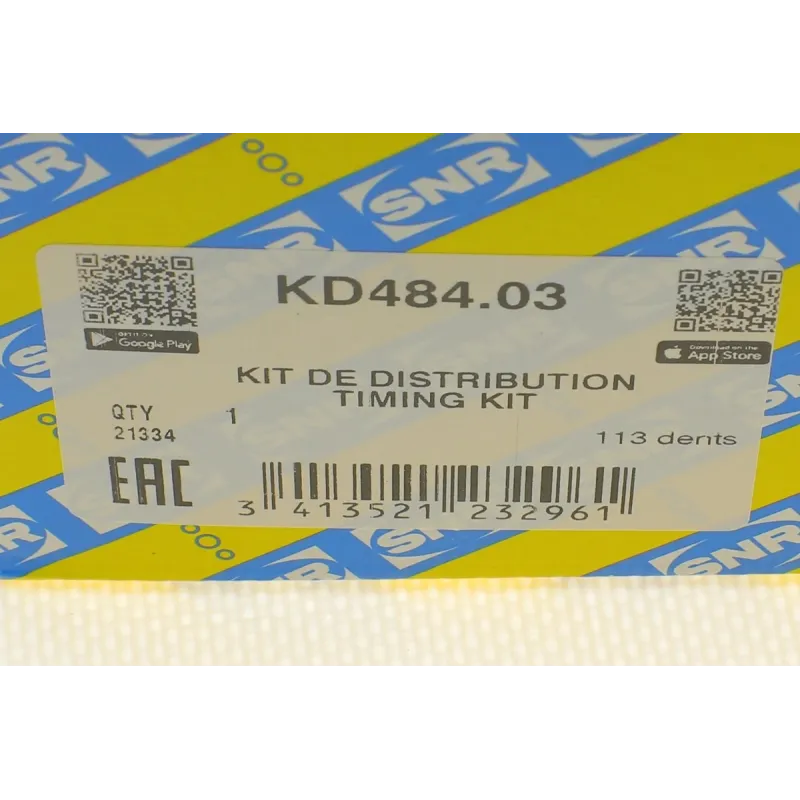 Комплект ГРМ Hyundai Tucson/Elantra/Kia Cee'd 2.0 00- (25.5x113z)