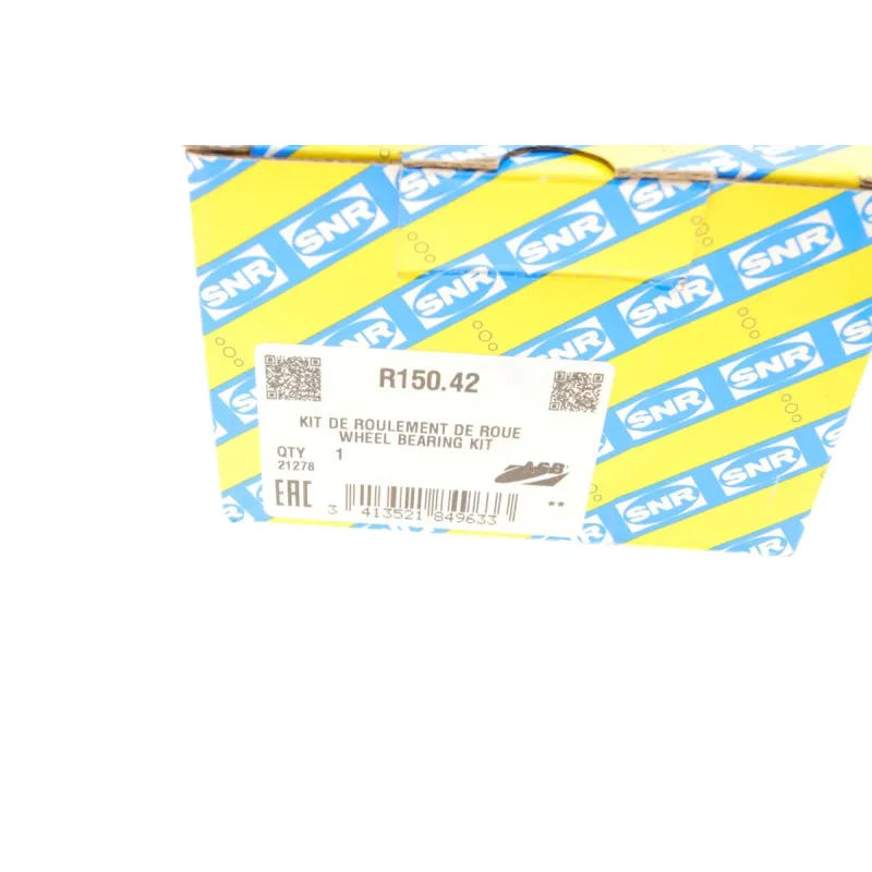 Підшипник маточини задній SNR R150.42 для BMW 1 (E82/E88), 3 (E91/E93) 2005-2013, 45x85x41 мм (+ABS)