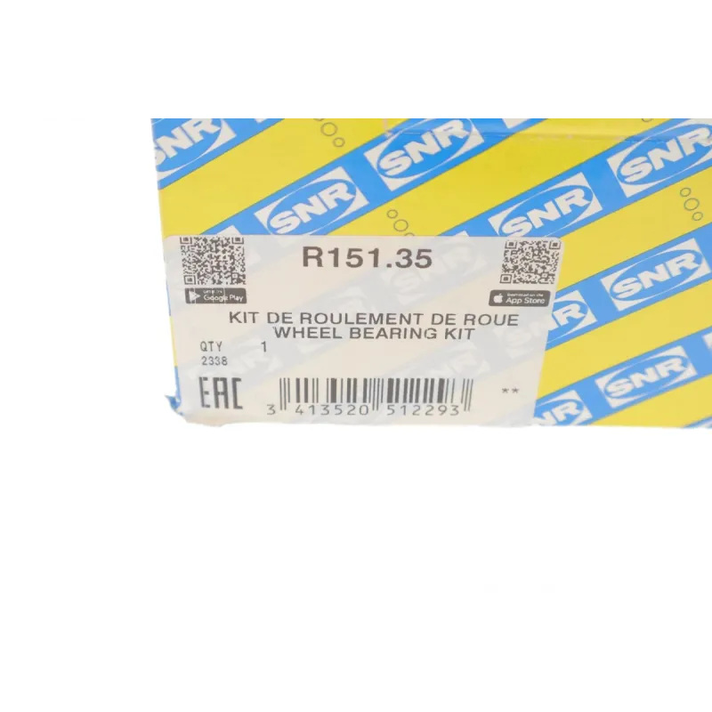 Підшипник маточини передній SNR R151.35 для Mercedes-Benz S-Class W220, CL-Class C215, E-Class W211
