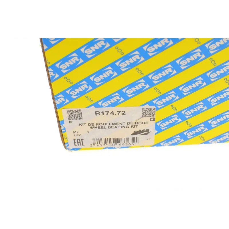 Підшипник маточини задній SNR R174.72 для Honda Civic VIII 1.3/1.8 2005-