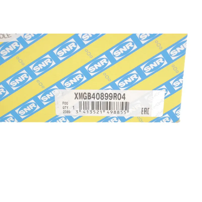 Підшипник маточини передній SNR XMGB40899R04 для Skoda Fabia, VW Polo 2001- (+ABS)