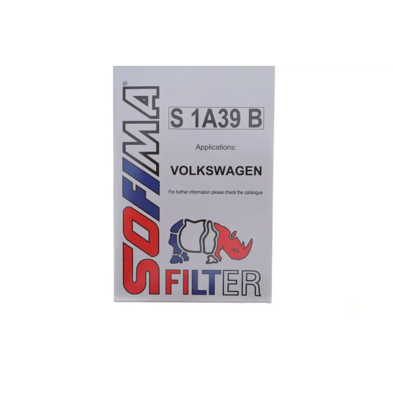 Фільтр паливний SOFIMA S 1A39 B для Volkswagen Multivan T5/T6 2.5/2.0 TDI 2003-н.в., 81x275 мм