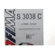Фільтр салону SOFIMA S 3038 C для Citroen C2, C3, C4, Peugeot 307, 308, 408, 285x176x30 мм