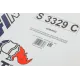 Фільтр салону SOFIMA S 3329 C для Subaru Forester/Impreza 1.5-2.5 i/2.0 D 2008-, 219x235x57 мм