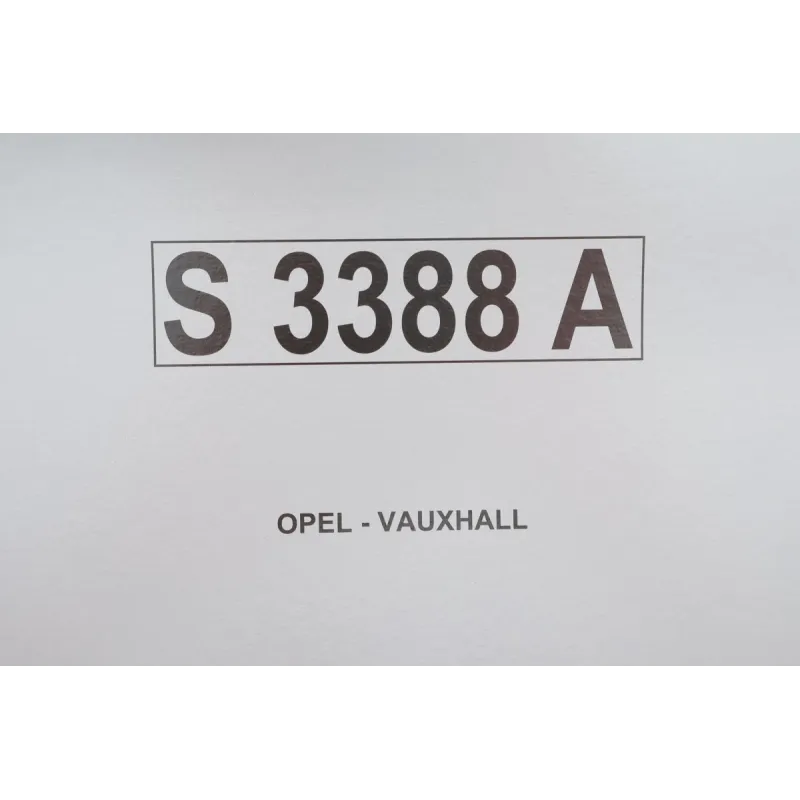 Фільтр повітряний SOFIMA S 3388 A для Opel Insignia, Chevrolet Malibu, 258x289x43 мм