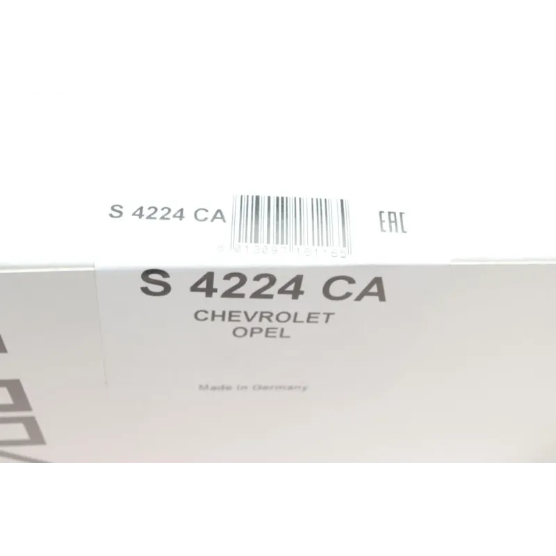 Фільтр салону вугільний SOFIMA S 4224 CA для Opel Antara, Chevrolet Captiva 2006-2016, 265x190x25 мм