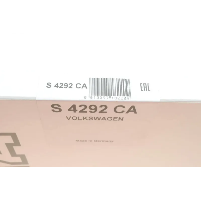 Фільтр салону вугільний SOFIMA S 4292 CA для Audi A4 B9 2015-, A5 2017-, Q5 2017-, Q7 2015-