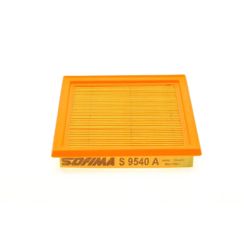 Фільтр повітряний SOFIMA S 9540 A для Nissan Micra K11/K12 1.0-1.4 1992-2010, 170x157x33 мм