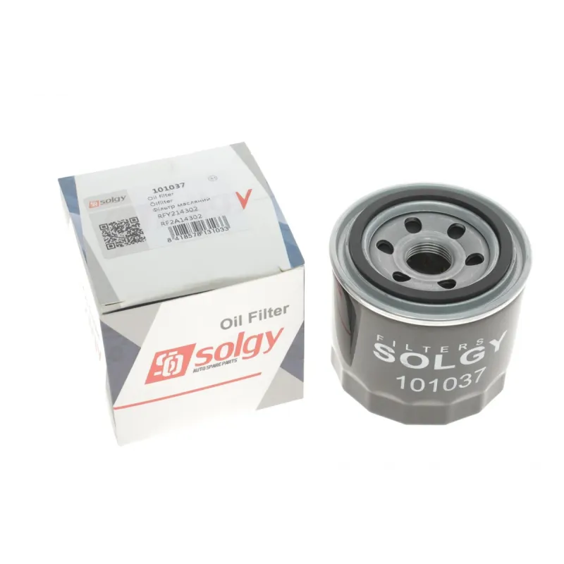 Фільтр масляний SOLGY 101037 для Kia Ceed, Mazda 626, Hyundai Accent