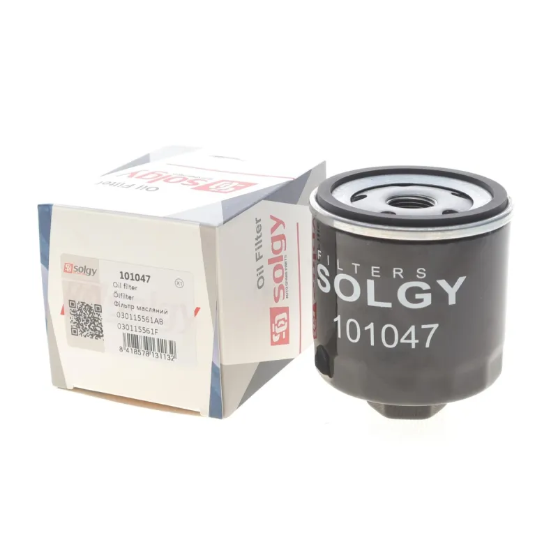 Фільтр масляний SOLGY 101047 для Volkswagen Caddy, Golf IV, Seat Ibiza, Cordoba