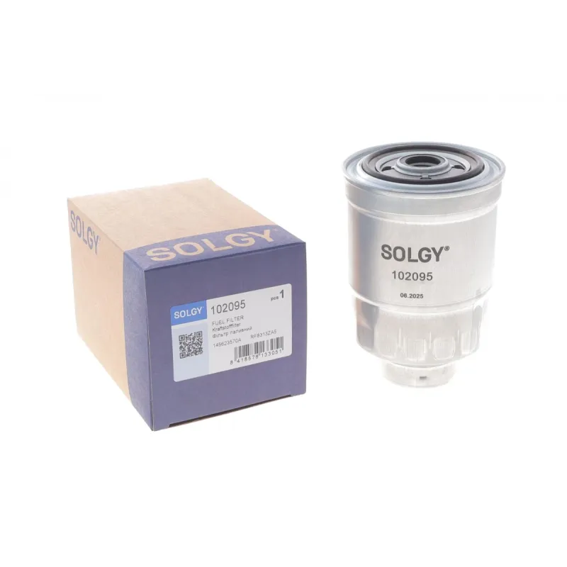 Фільтр паливний SOLGY 102095 для Mazda 323 BG/BF/BW 1986-1998, Hyundai H200 1997-2007