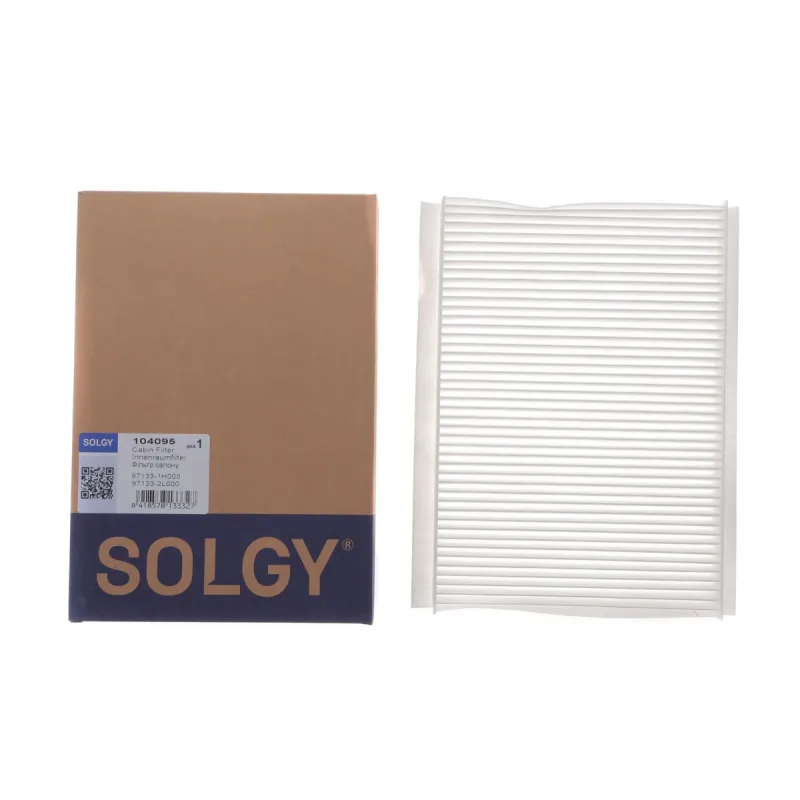 Фільтр салону SOLGY 104095 для Kia Ceed, Hyundai i30, Elantra (1.4-1.6)