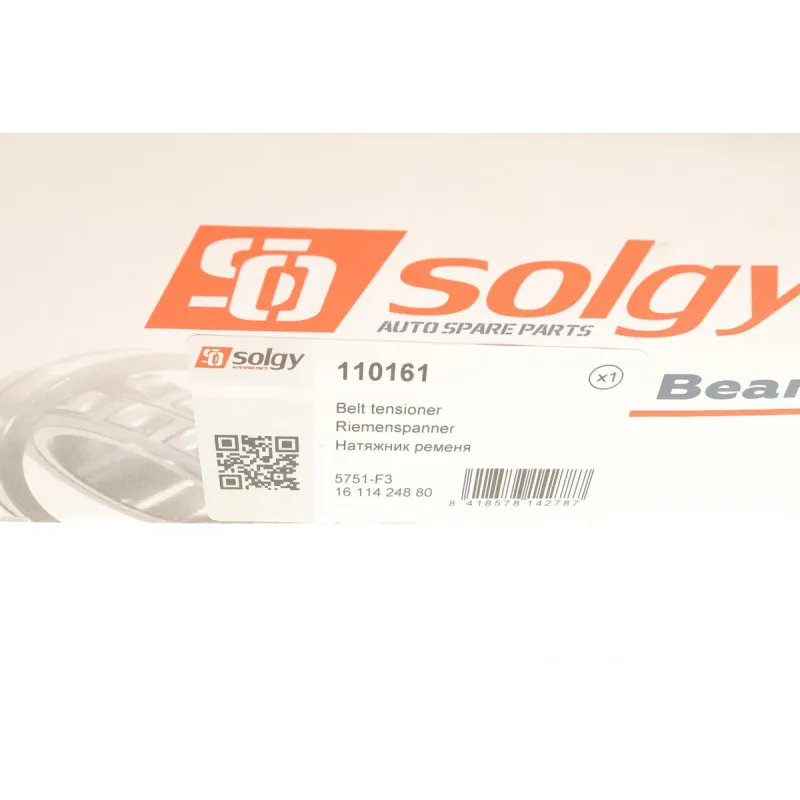 Натяжник ременя генератора SOLGY 110161 для Fiat Scudo 1.6 HDI 2007-