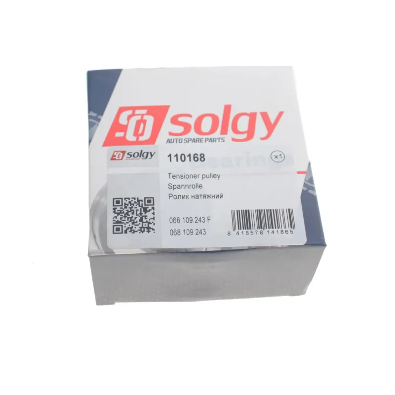 Ролик ГРМ натяжний SOLGY 110168 для Volkswagen T4 1.9 TDI (72.1x30 мм)