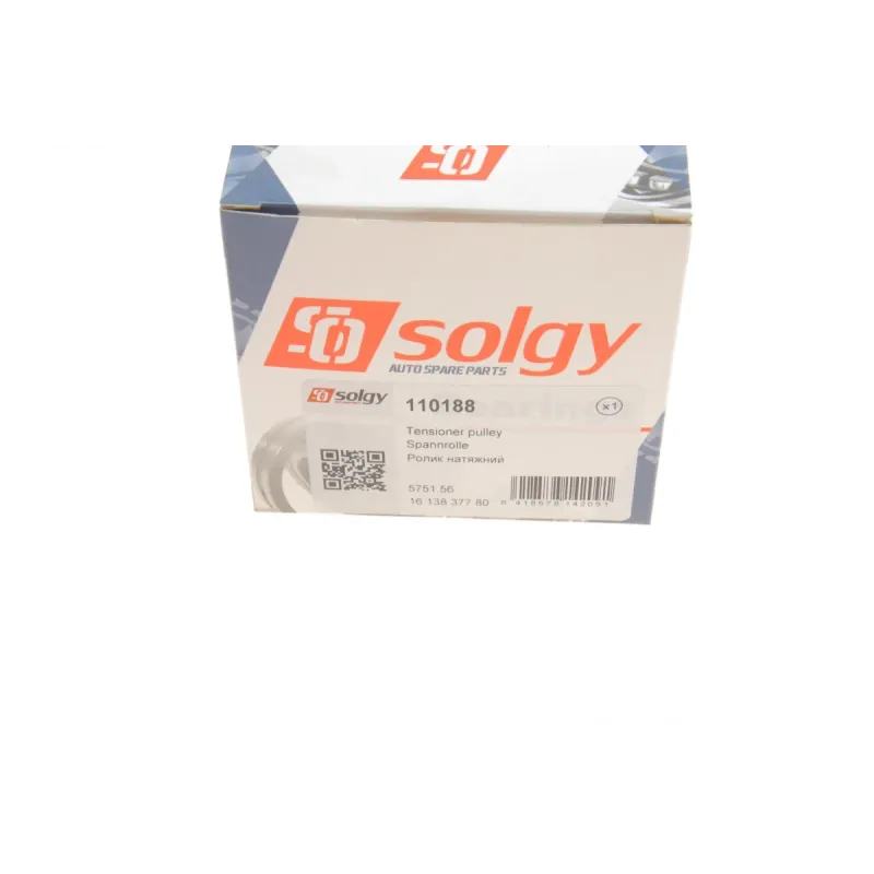 Ролик генератора натяжний SOLGY 110188 для Fiat Scudo 2.0 JTD (50х26)