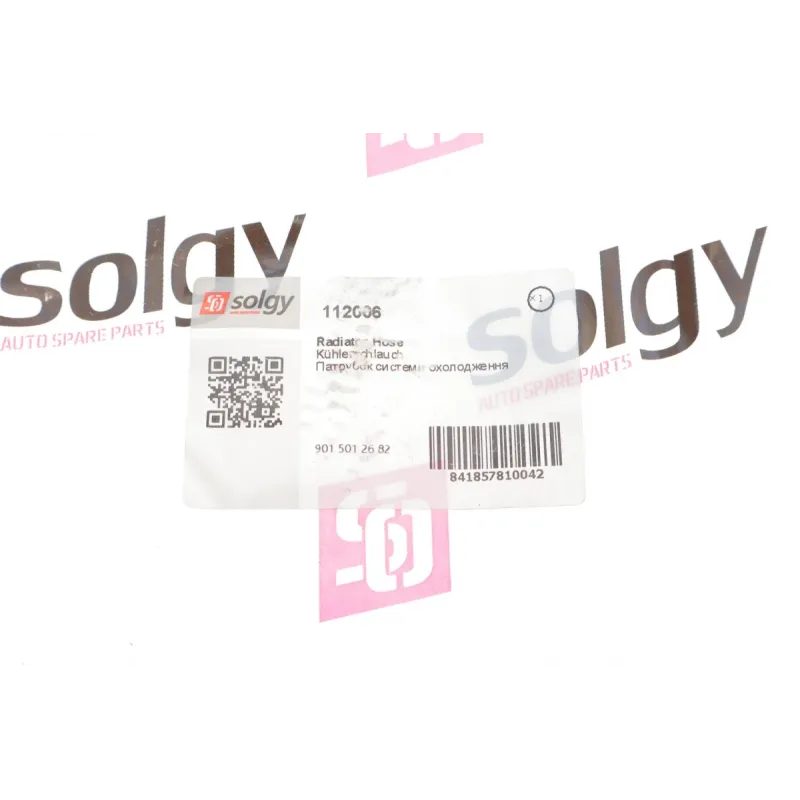 Патрубок радіатора SOLGY 112006 для Mercedes-Benz Sprinter 901, 902, 903, 904 CDI