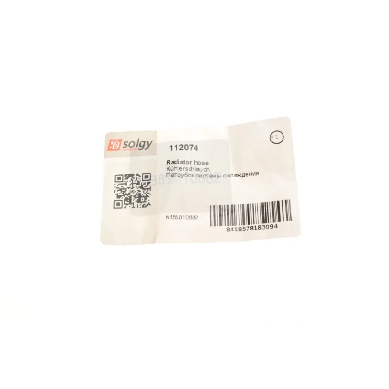 Патрубок системи охолодження нижній SOLGY 112074 для Mercedes-Benz Vito W638 1996-2003