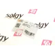 Патрубок інтеркулера SOLGY 114039 для Volkswagen Golf IV, Audi A4 B5 1.9 TDI 1994-2001, 50.5/48 мм