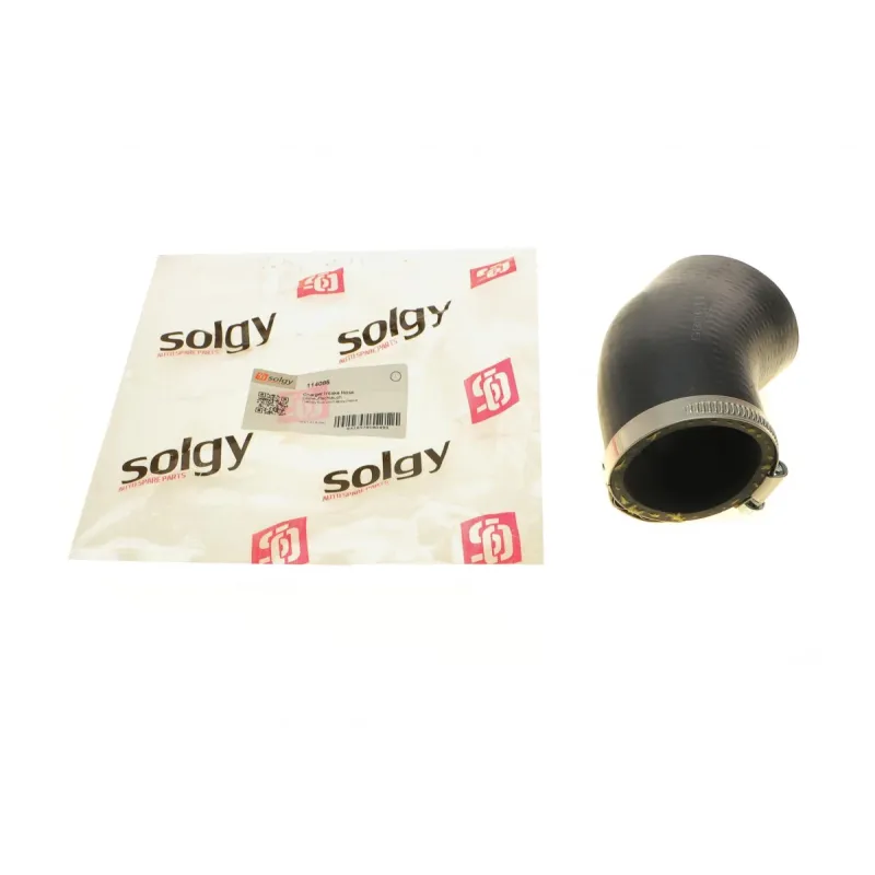 Патрубок інтеркулера SOLGY 114085 для Volkswagen Golf VI 2.0 R 4motion 2009-2013, Audi A3 2.0 TFSI 2004-2012, діаметр 63/58 мм