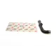 Патрубок інтеркулера задній SOLGY 114087 для VW Golf V, Seat Leon 1.9TDI 2003-2008, діаметр 52 мм