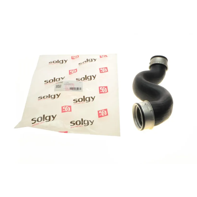 Патрубок інтеркулера SOLGY 114103 для Skoda Superb, Volkswagen Passat 1.9TDI 2000-2008, сторона двигуна, з ущільненнями