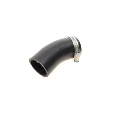 Патрубок інтеркулера SOLGY 114134 для Audi A3, VW Golf VII, Skoda Octavia 1.8/2.0 TSI, силікон, чорний, 44/46 мм