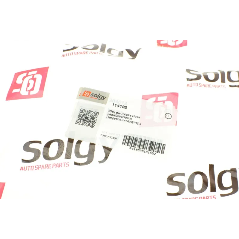 Патрубок інтеркулера SOLGY 114192 для Renault Master III, Opel Movano B 2.3dCi 2010-