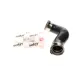 Патрубок інтеркулера (R) SOLGY 114235 для Mercedes-Benz Vito/Viano W639 OM651 2010-, силікон 50/50 мм