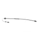 Трос зчеплення SOLGY 118010 для Renault Kangoo 1997-2005, Clio 1998-2005 1.2/1.4/1.6i/1.9DS (960/680 мм)