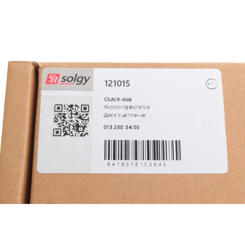 Диск зчеплення SOLGY 121015 для Mercedes-Benz LK/LN2 609D/709D/809D (d=280мм)