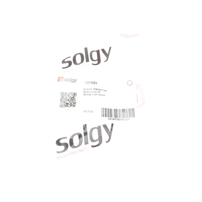 Вилка зчеплення SOLGY 121023 для Fiat Doblo 1.4/1.6 16V 2000-2018