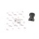 Втулка стабілізатора заднього SOLGY 201108 для Volkswagen Caddy III 2004-2010