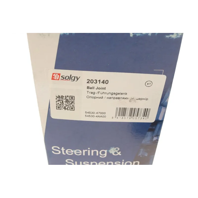 Опора кульова передня SOLGY 203140 для Hyundai H200, H-1, Starex 1997-2007