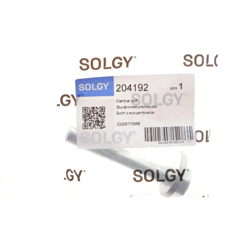 Болт кріплення заднього важеля SOLGY 204192 для BMW X5 (E70/F15/F85) M12x1.5x72