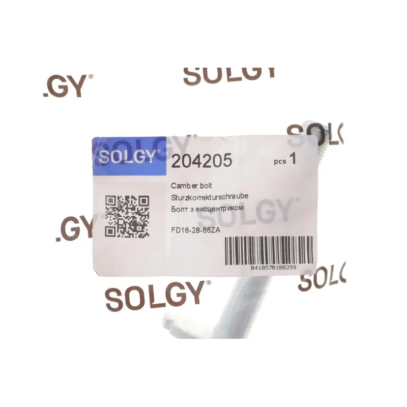 Болт заднього важеля SOLGY 204205 для Mazda 3 (BM) 2013-, Mazda 6 (GG) 2002-2007, CX-5 2011-