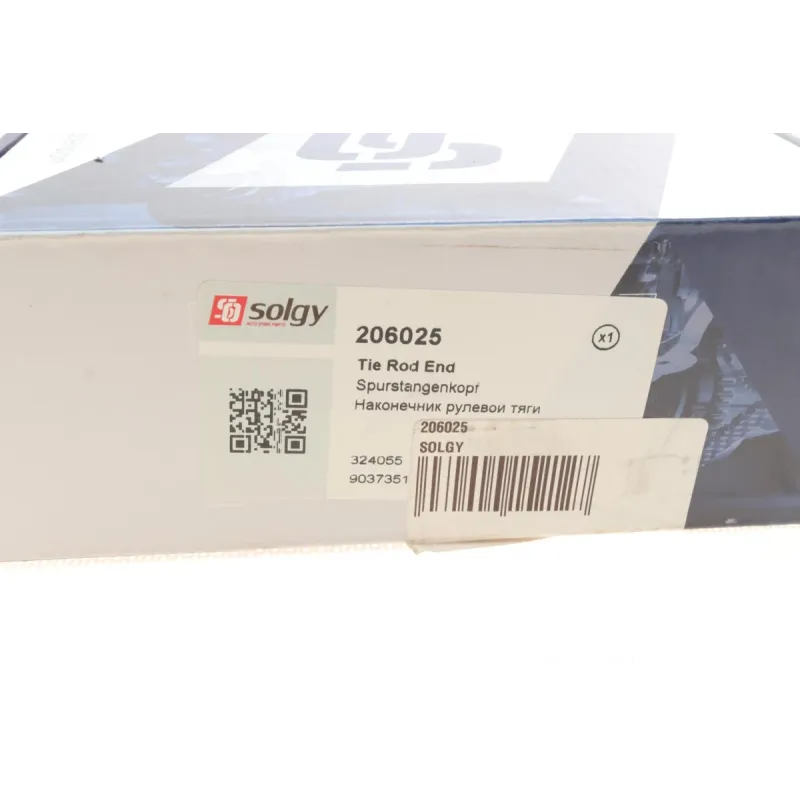 Наконечник рульової тяги лівий SOLGY 206025 для Opel Astra F 1991-1998, Vectra A 1988-1995