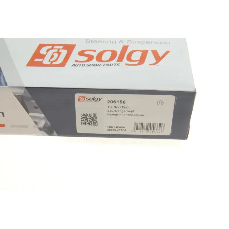 Наконечник рульової тяги правий SOLGY 206156 для Renault Kadjar, Nissan Qashqai J11 (2013-)
