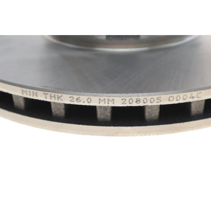 Диск гальмівний передній SOLGY 208005 для Mercedes-Benz T2/LN1 609 D, 709 D 1986-1994 (d=304 16