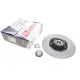 Диск гальмівний задній SOLGY 208025 для Citroen C4/Peugeot 207/307 (249х9) (+ABS, з підшипником, d=30)