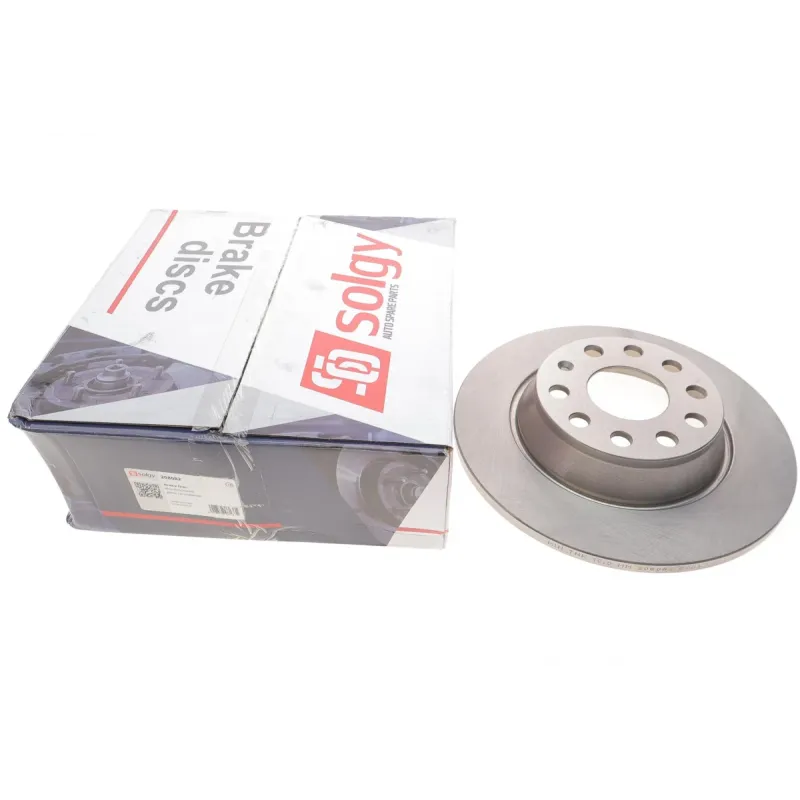 Диск гальмівний задній SOLGY 208082 для Audi A3, VW Golf, Passat 2004-2014, 286x12 мм