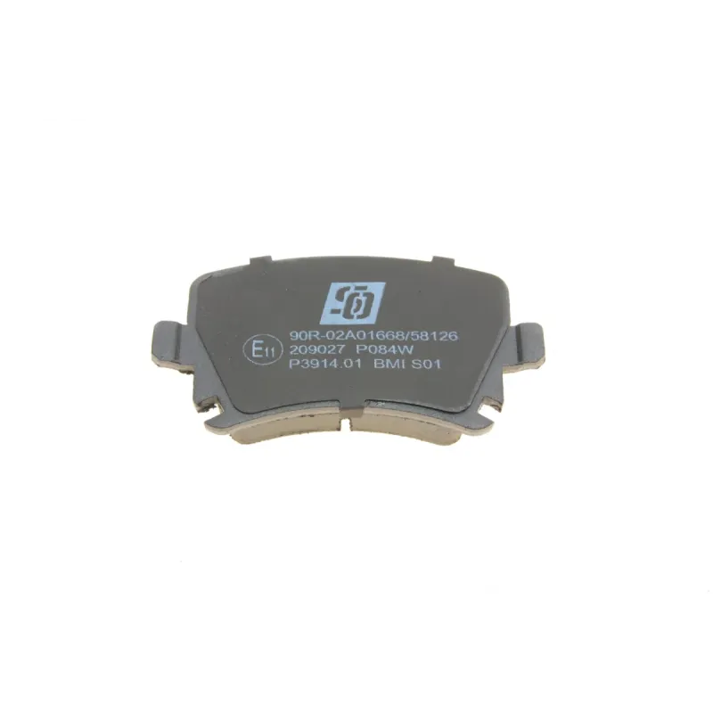 Колодки гальмівні задні SOLGY 209027 для Volkswagen Caddy, Audi A3 8P, 1K0 698 451